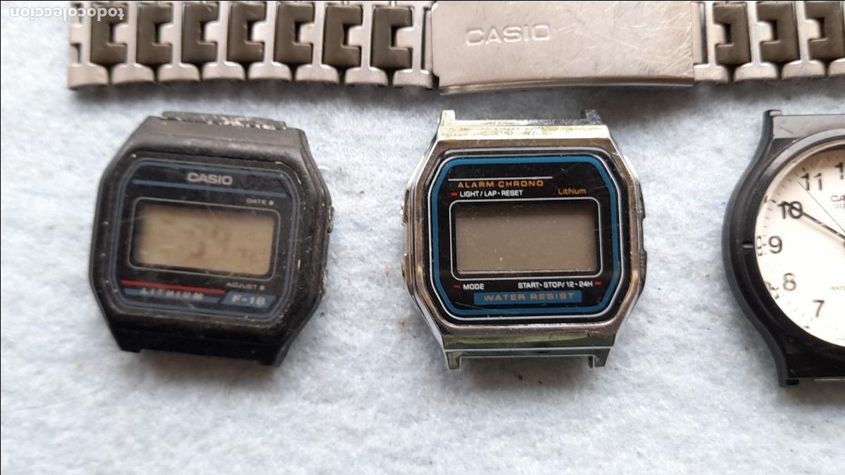 Recambios de relojes: Casio. Lote de Relojes + Piezas. - Foto 6