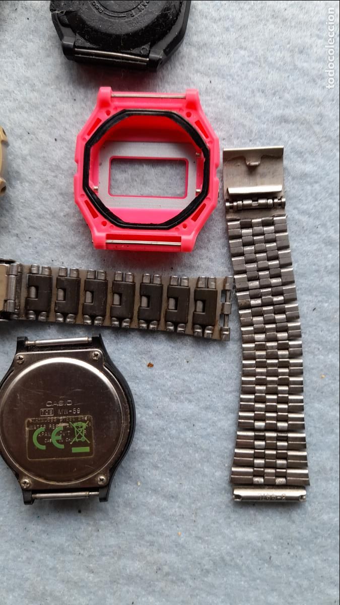Recambios de relojes: Casio. Lote de Relojes + Piezas. - Foto 8