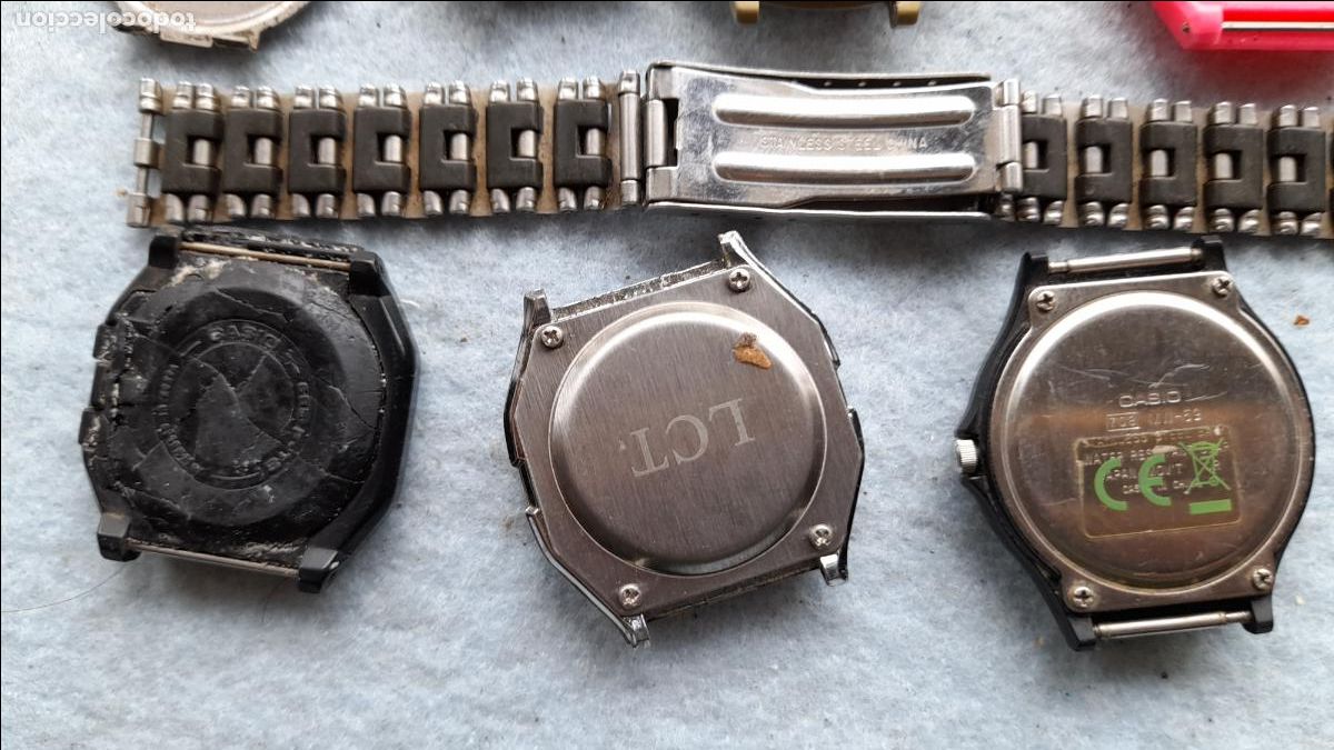 Recambios de relojes: Casio. Lote de Relojes + Piezas. - Foto 11
