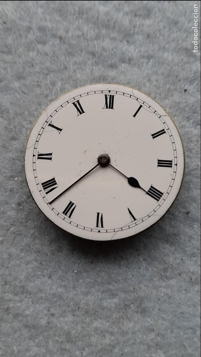 Pe&ccedil;as de reposi&ccedil;&atilde;o de rel&oacute;gios: M&aacute;quina para Reloj de Bolsillo Antiguo.