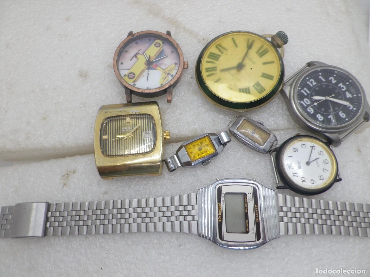 Pe&ccedil;as de reposi&ccedil;&atilde;o de rel&oacute;gios: LOTE DE RELOJES ALGUNOS DE EPOCA MECANICOS Y CUARZO REPARAR O PIEZAS WATCHES