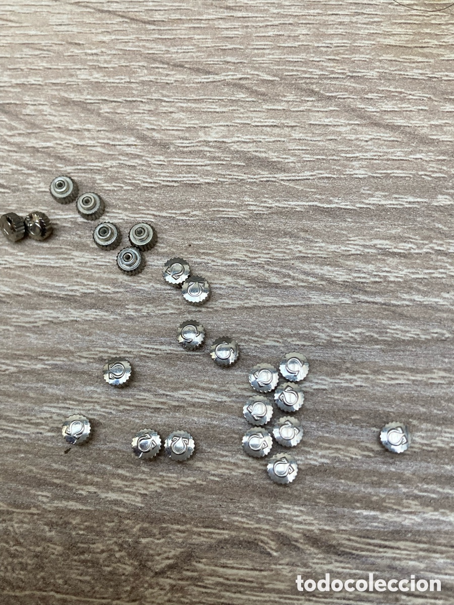 Ricambi di orologi: Corona reloj omega acero ancho 3.98 , alto 2.81 y tija 0,90