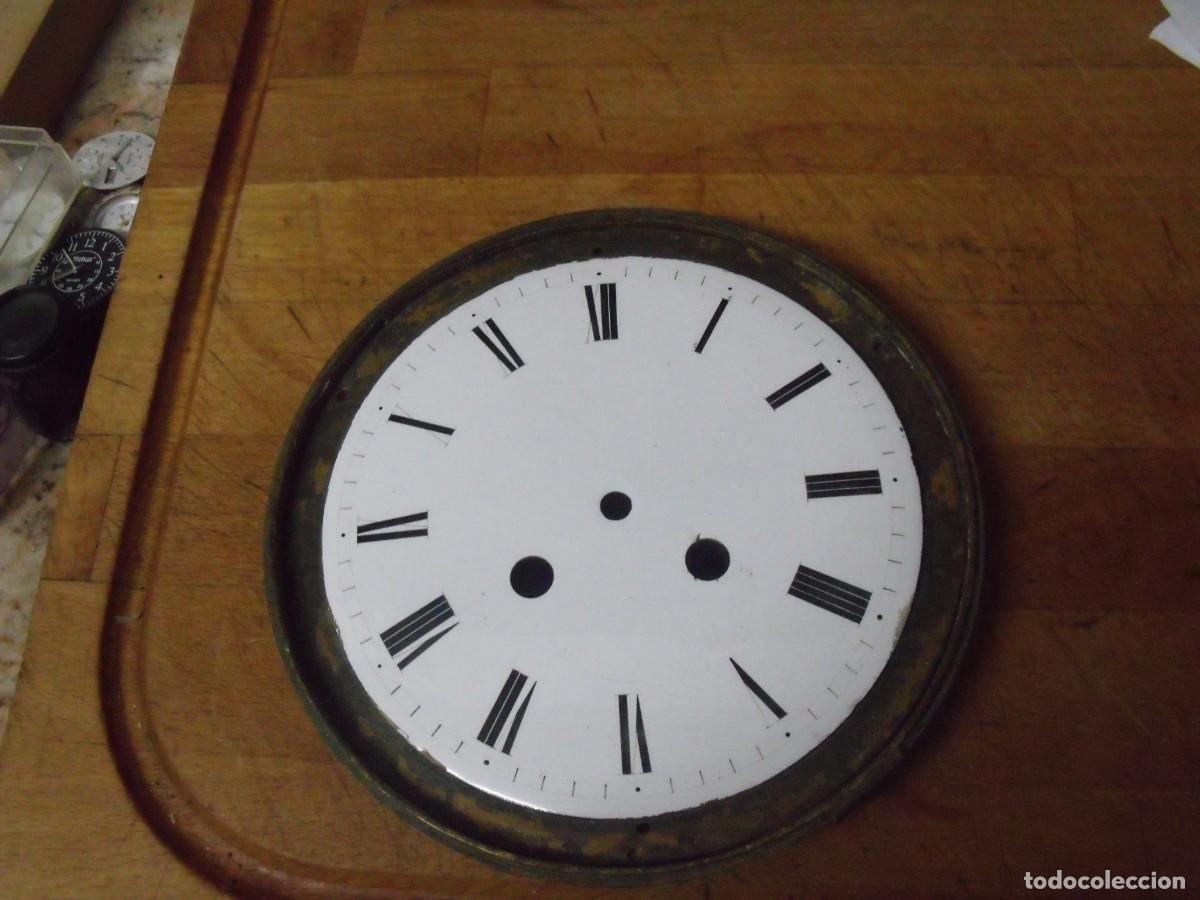 Ricambi di orologi: antigua esfera en porcelana para reloj de pared -lote 610