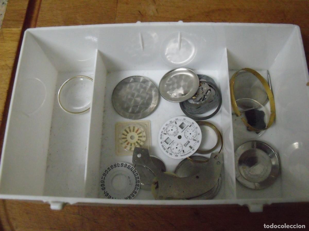 Pe&ccedil;as de reposi&ccedil;&atilde;o de rel&oacute;gios: PIEZAS RELOJERIA-LOTE 608