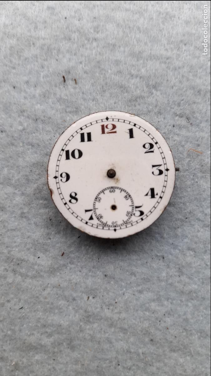 Spare Parts for Watches: M&aacute;quina para Reloj de Bolsillo Antiguo.