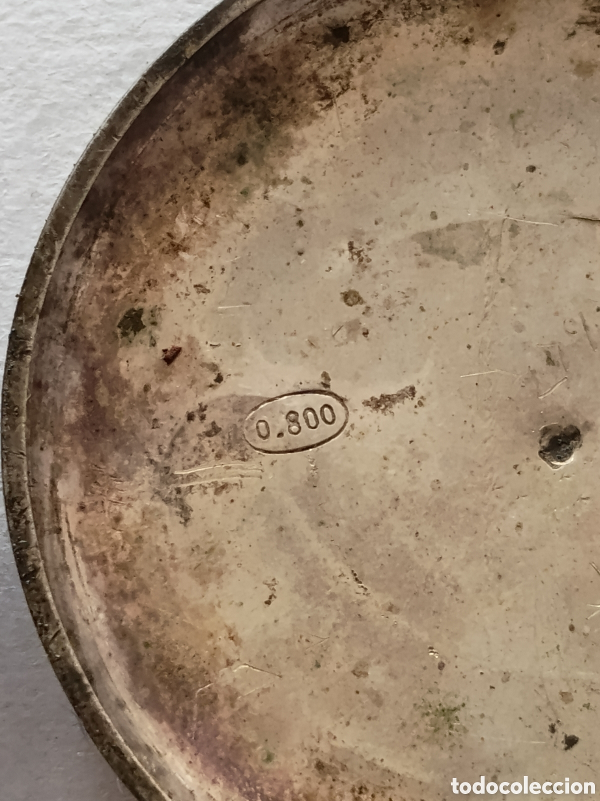 Recambios de relojes: Reloj plata 800 sellado - Foto 2