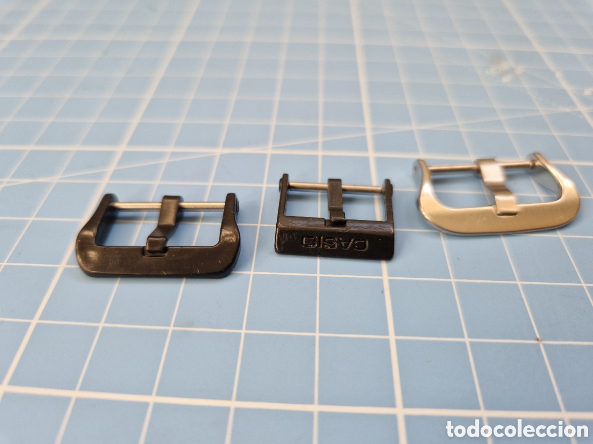 Recambios de relojes: Hebillas Casio Japan Originales - Foto 2