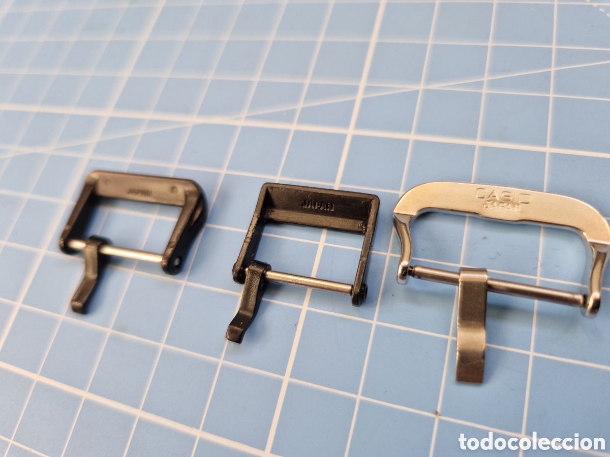 Recambios de relojes: Hebillas Casio Japan Originales - Foto 3
