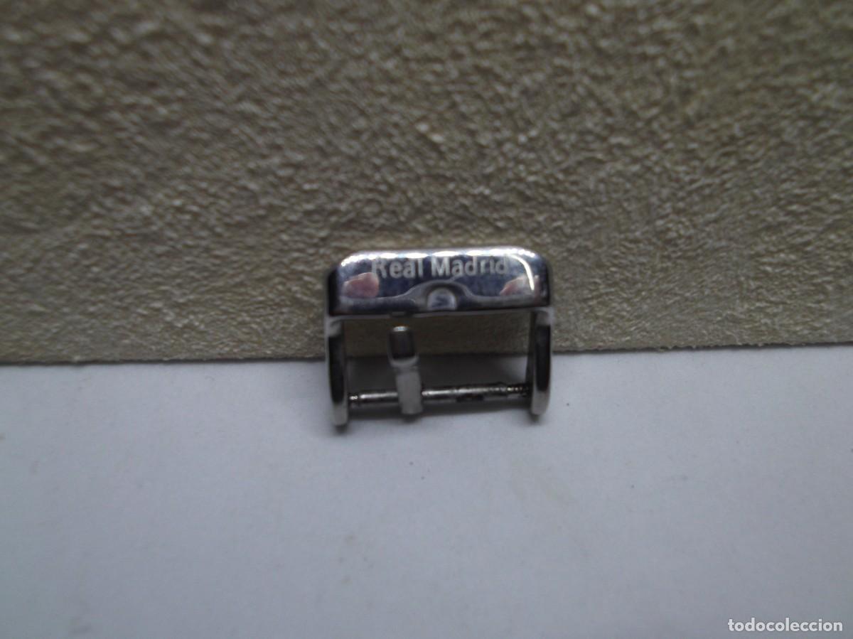 Recambios de relojes: Hebilla de reloj Real Madrid de 18mm - Foto 1