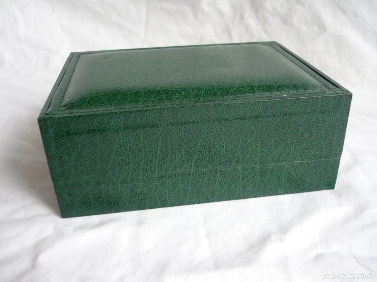 Recambios de relojes: Estuche vac&iacute;o interior madera reloj Rolex - Foto 6