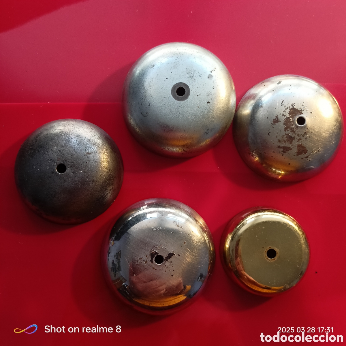 Pi&egrave;ces de rechange de montres et horloges: CAMPANAS PARA RELOJ DESPERTADOR SOBREMESA