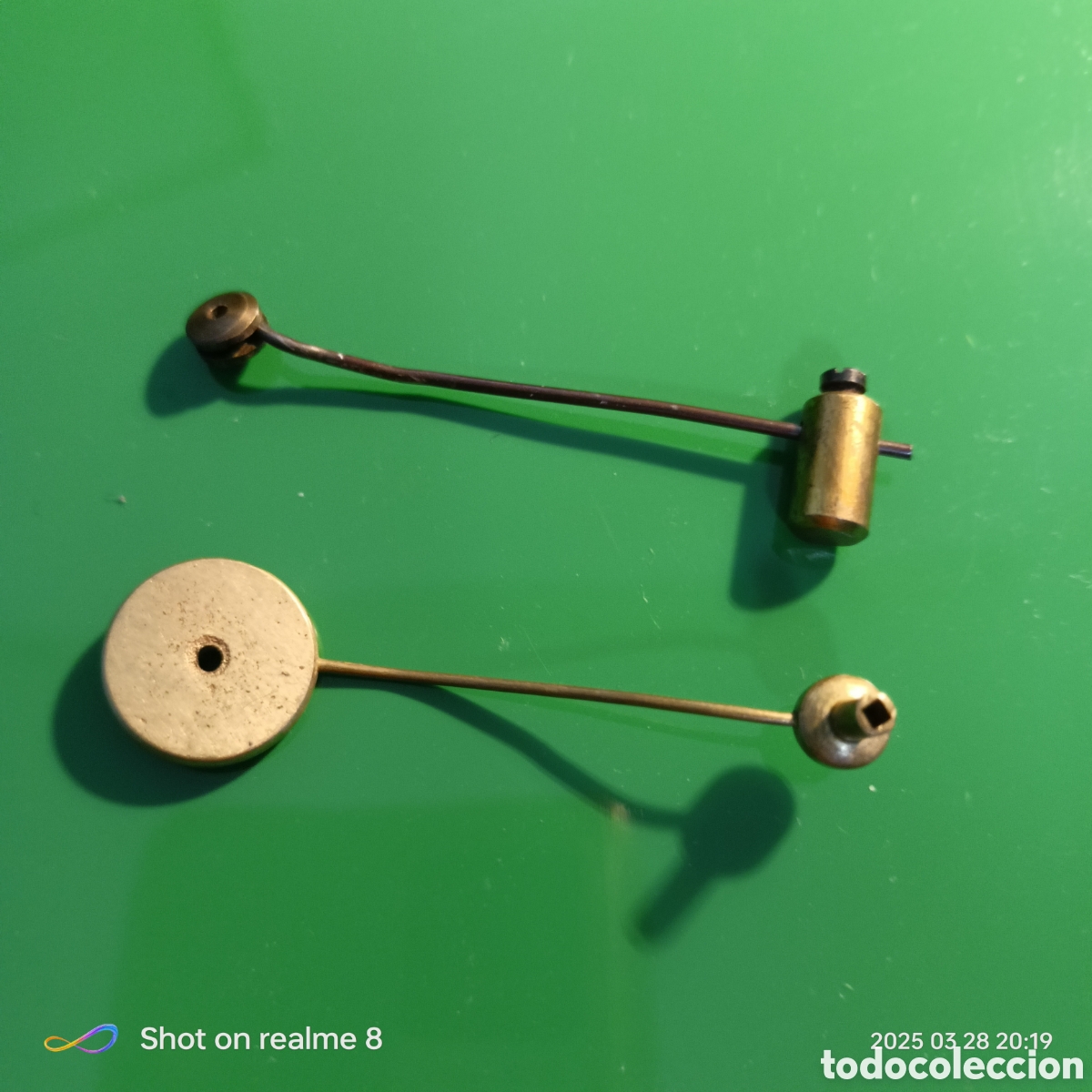 Pi&egrave;ces de rechange de montres et horloges: DOS MARTILLOS - PARA RELOJES PORTICO-SOBREMESA