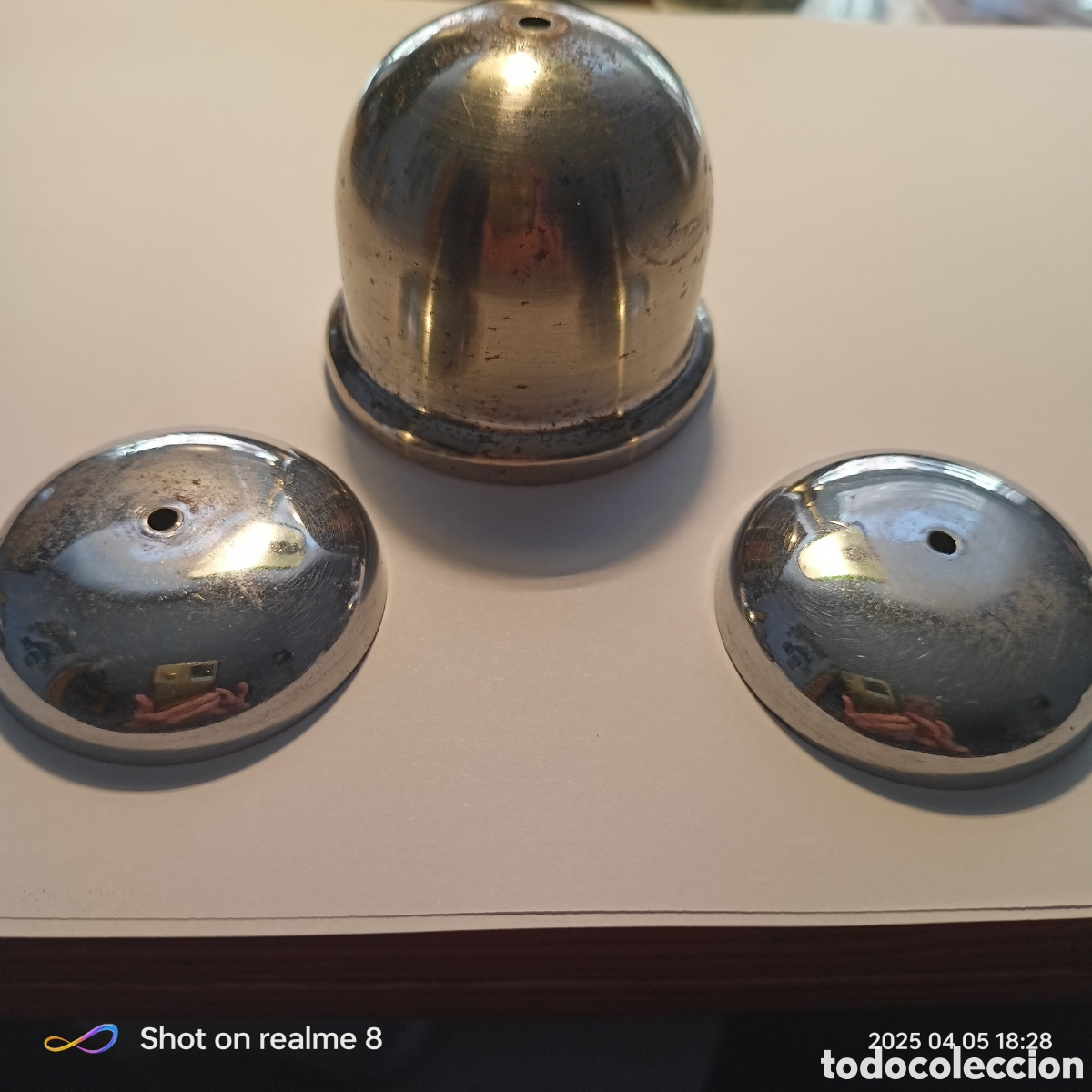 Spare Parts for Watches: TRES CAMPANAS PARA RELOJES DESPERTADOR.