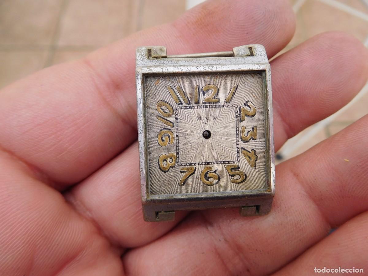 Recambios de relojes: Reloj de pulsera antiguo M y W - Foto 1