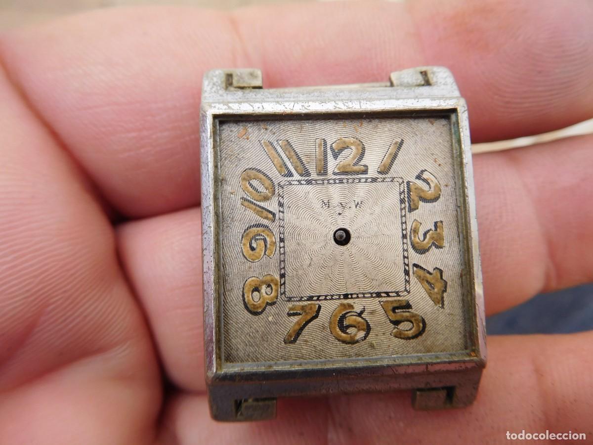 Recambios de relojes: Reloj de pulsera antiguo M y W - Foto 4