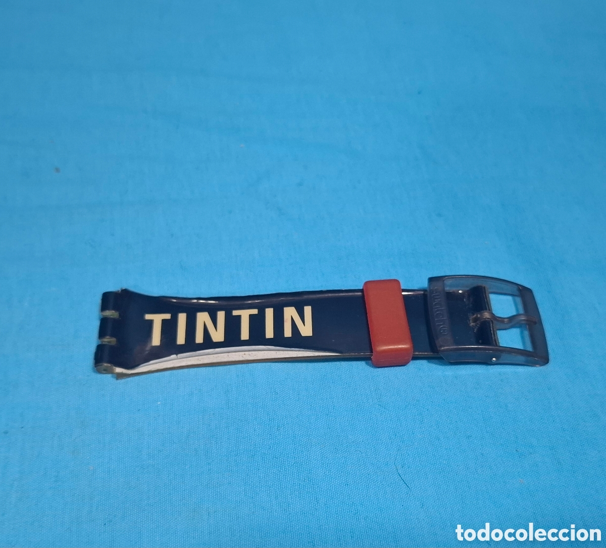 Recambios de relojes: PARTE DE CORREA RELOJ - TINTIN . - Foto 2