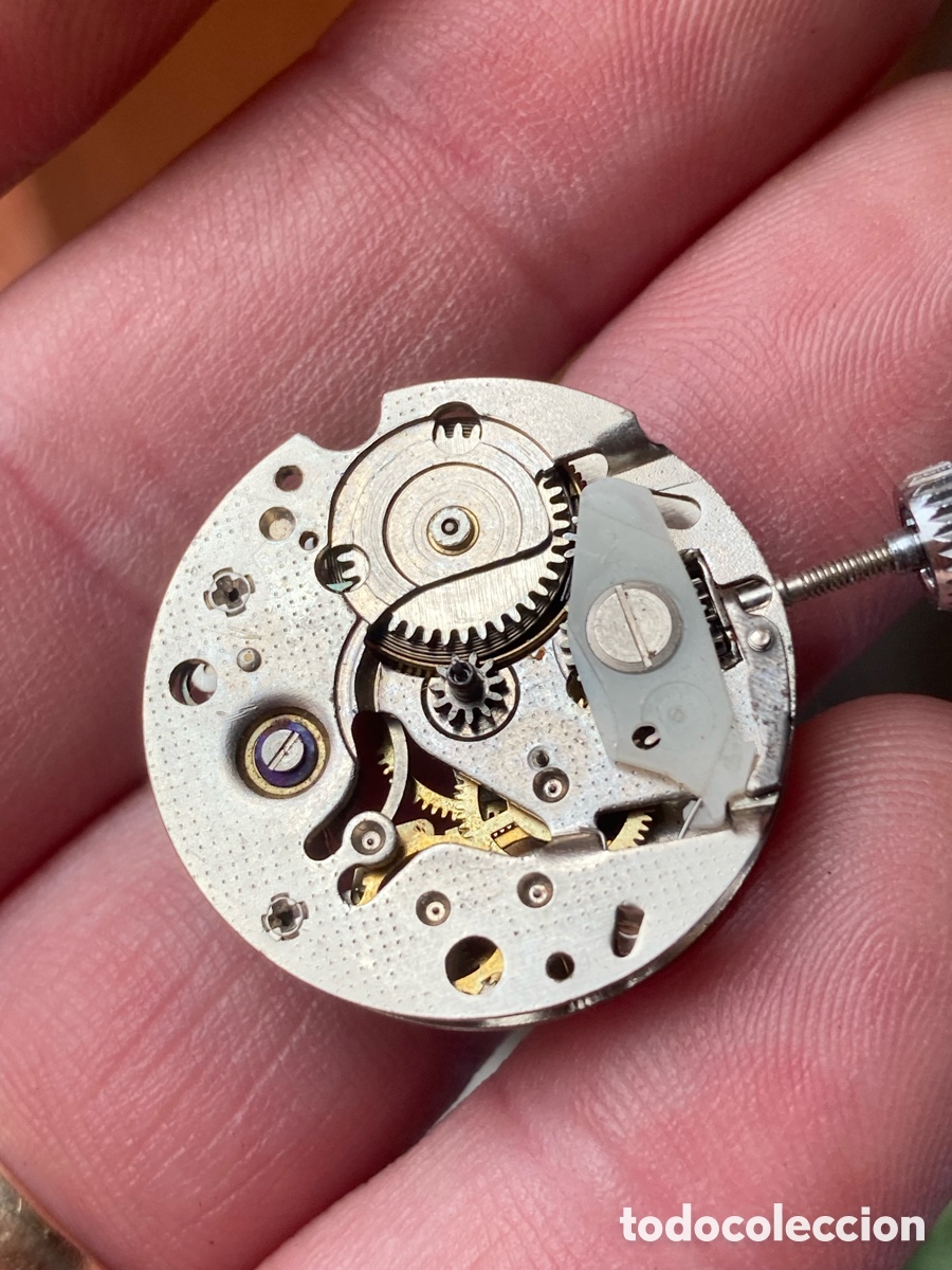 Recambios de relojes: Calibre reloj cuerda ref 488 suizo - Foto 3
