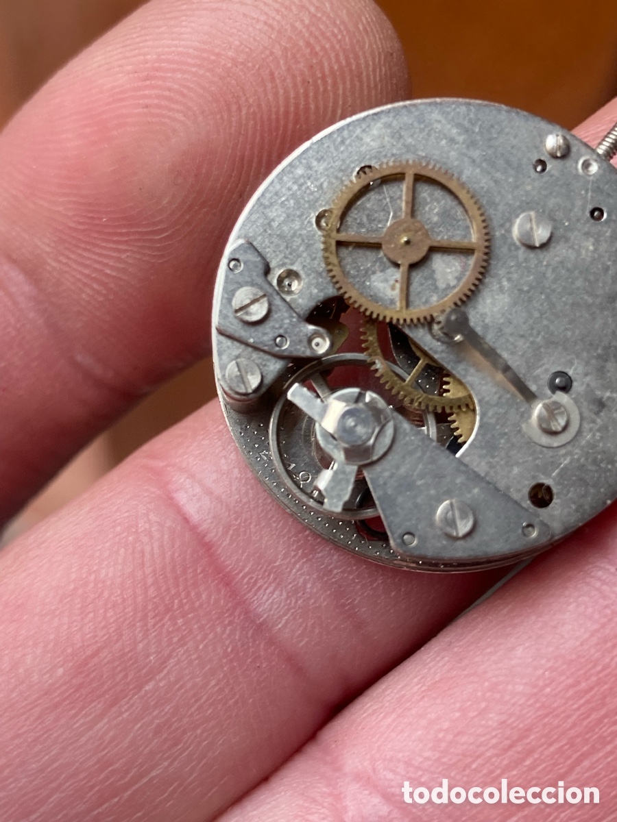 Recambios de relojes: Calibre reloj cuerda ref 488 suizo - Foto 5
