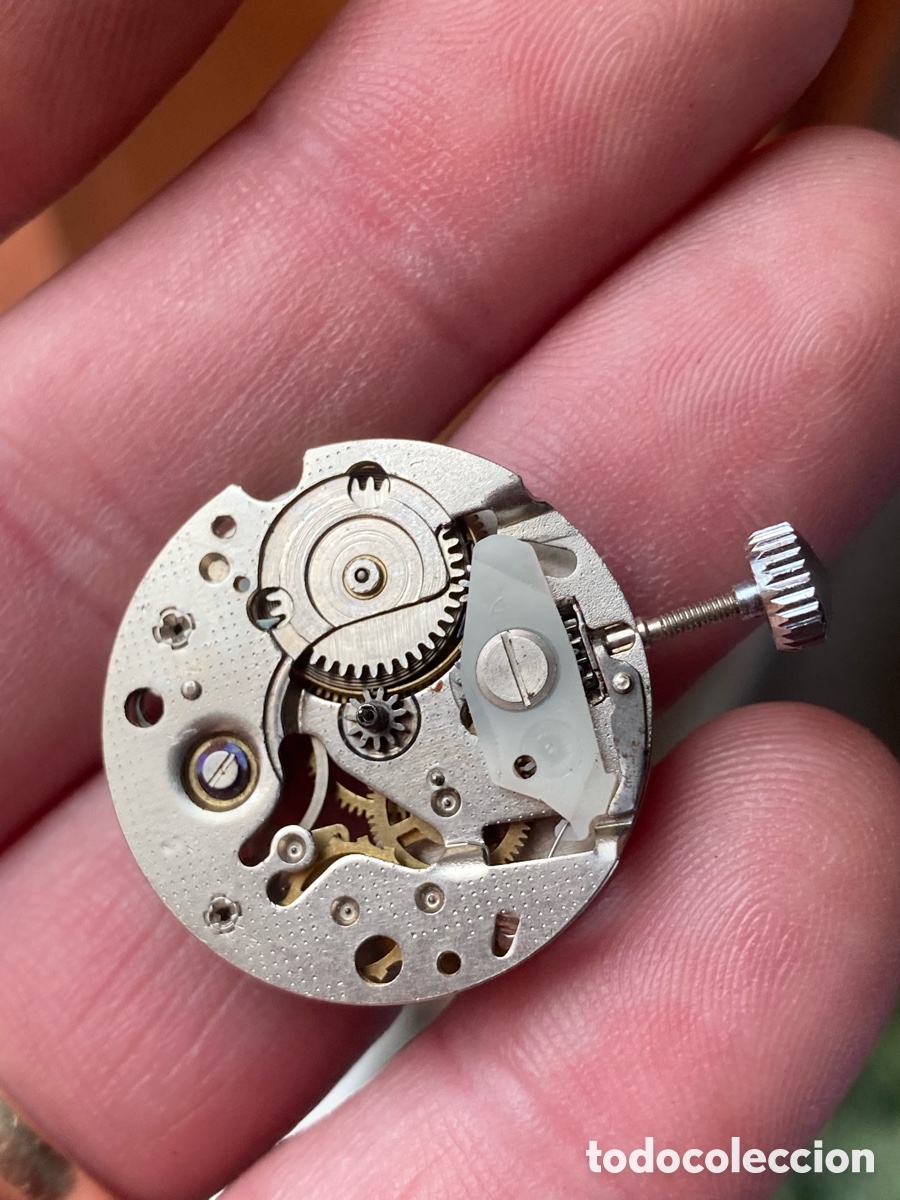 Recambios de relojes: Calibre reloj cuerda ref 488 suizo - Foto 6