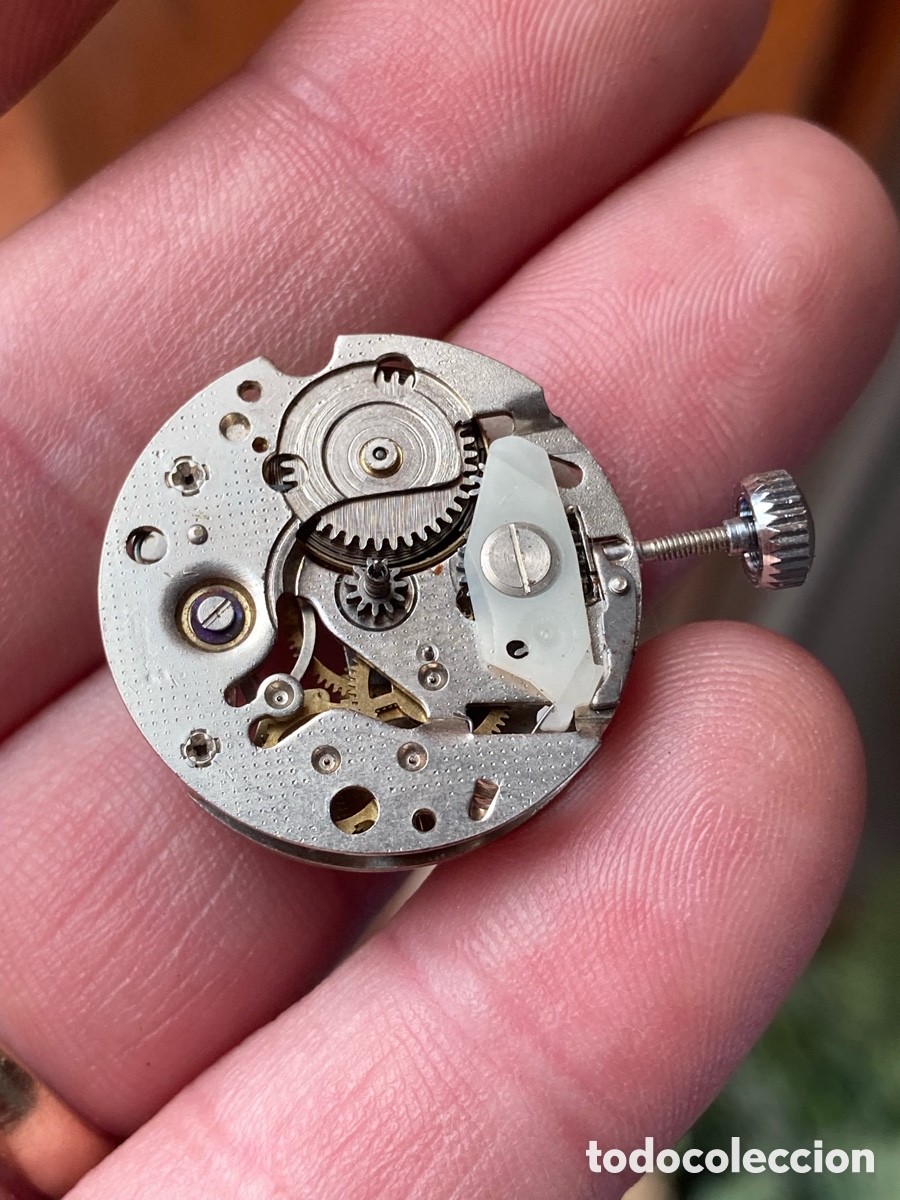Recambios de relojes: Calibre reloj cuerda ref 488 suizo - Foto 7