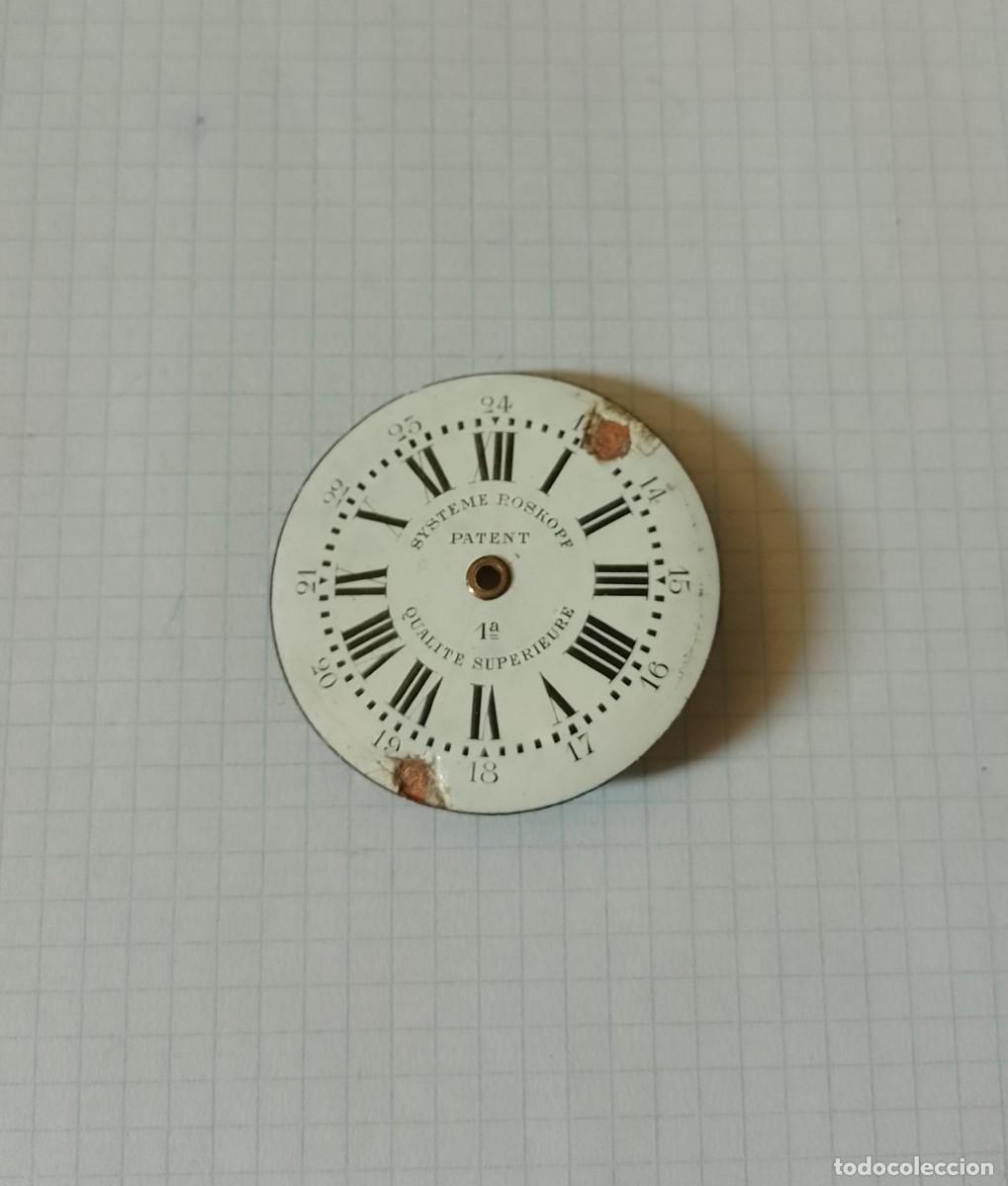 Recambios de relojes: Esfera de reloj Roskopf - Foto 1