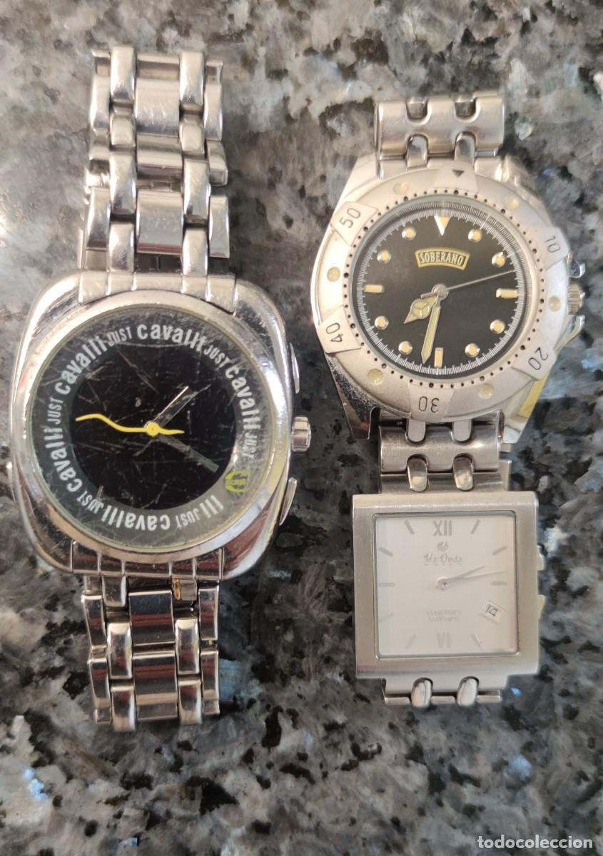 Recambios de relojes: Tres relojes de cuarzo - Foto 1