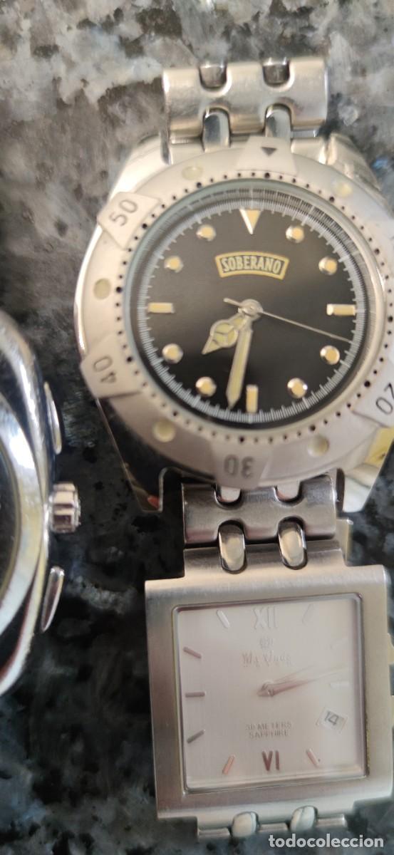 Recambios de relojes: Tres relojes de cuarzo - Foto 7
