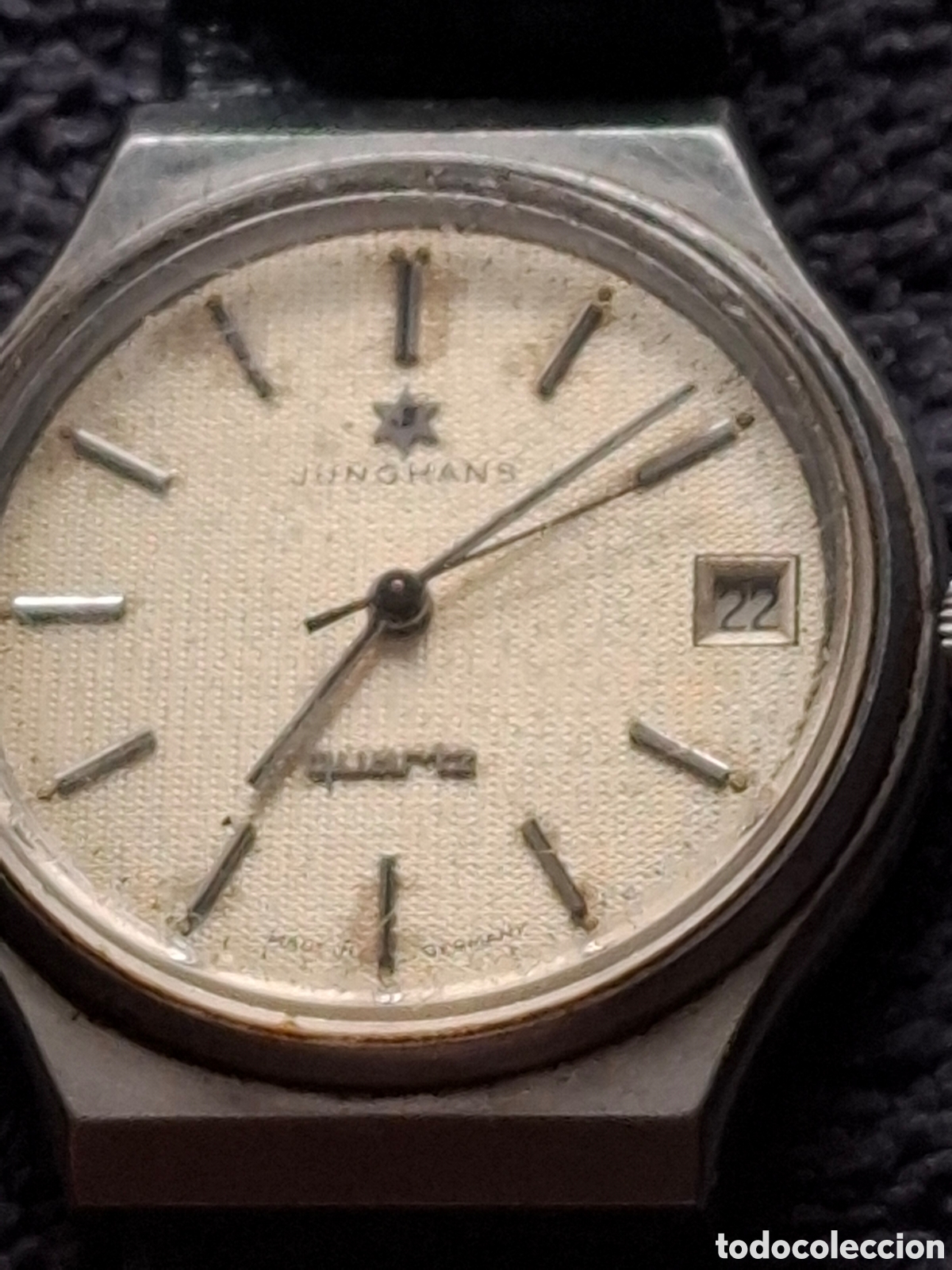 Recambios de relojes: Reloj Junghans Quartz, No Funciona. - Foto 6