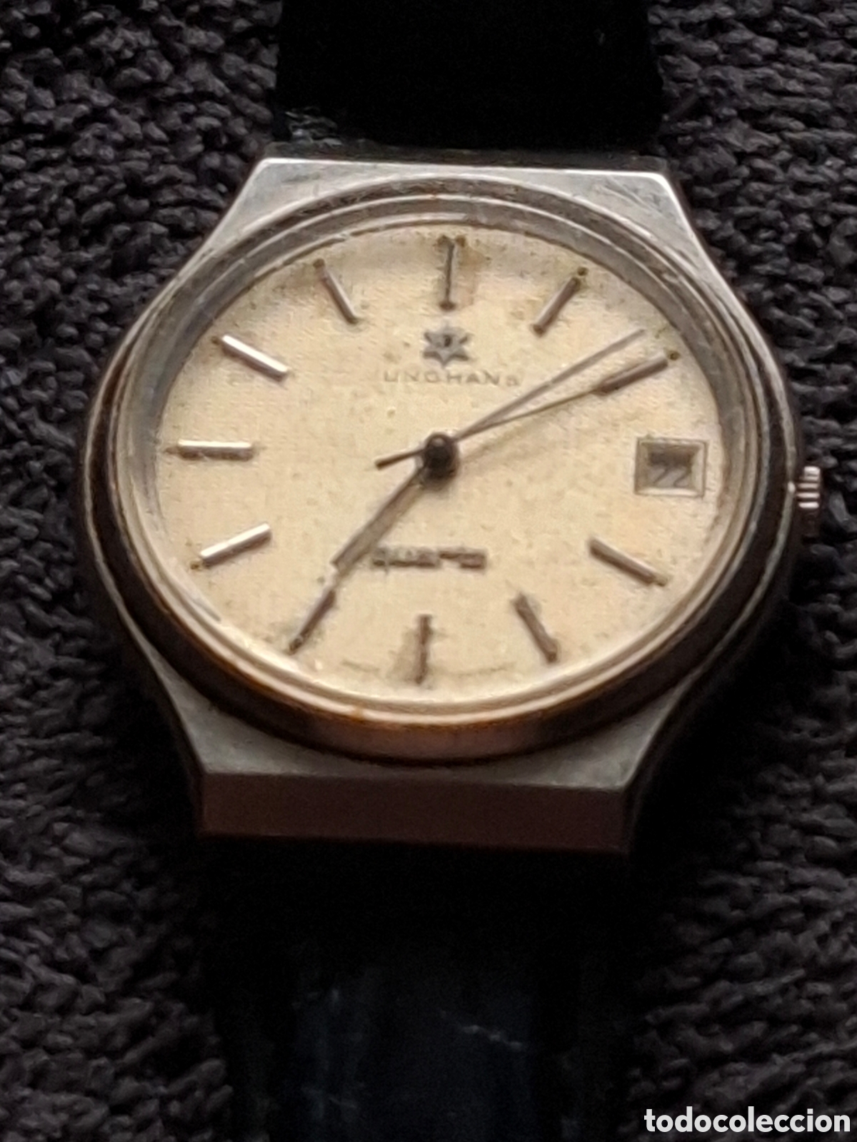 Recambios de relojes: Reloj Junghans Quartz, No Funciona. - Foto 1
