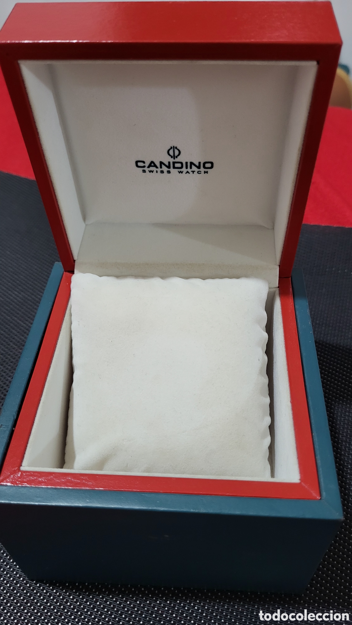 Recambios de relojes: Caja madera reloj Candino - Foto 4