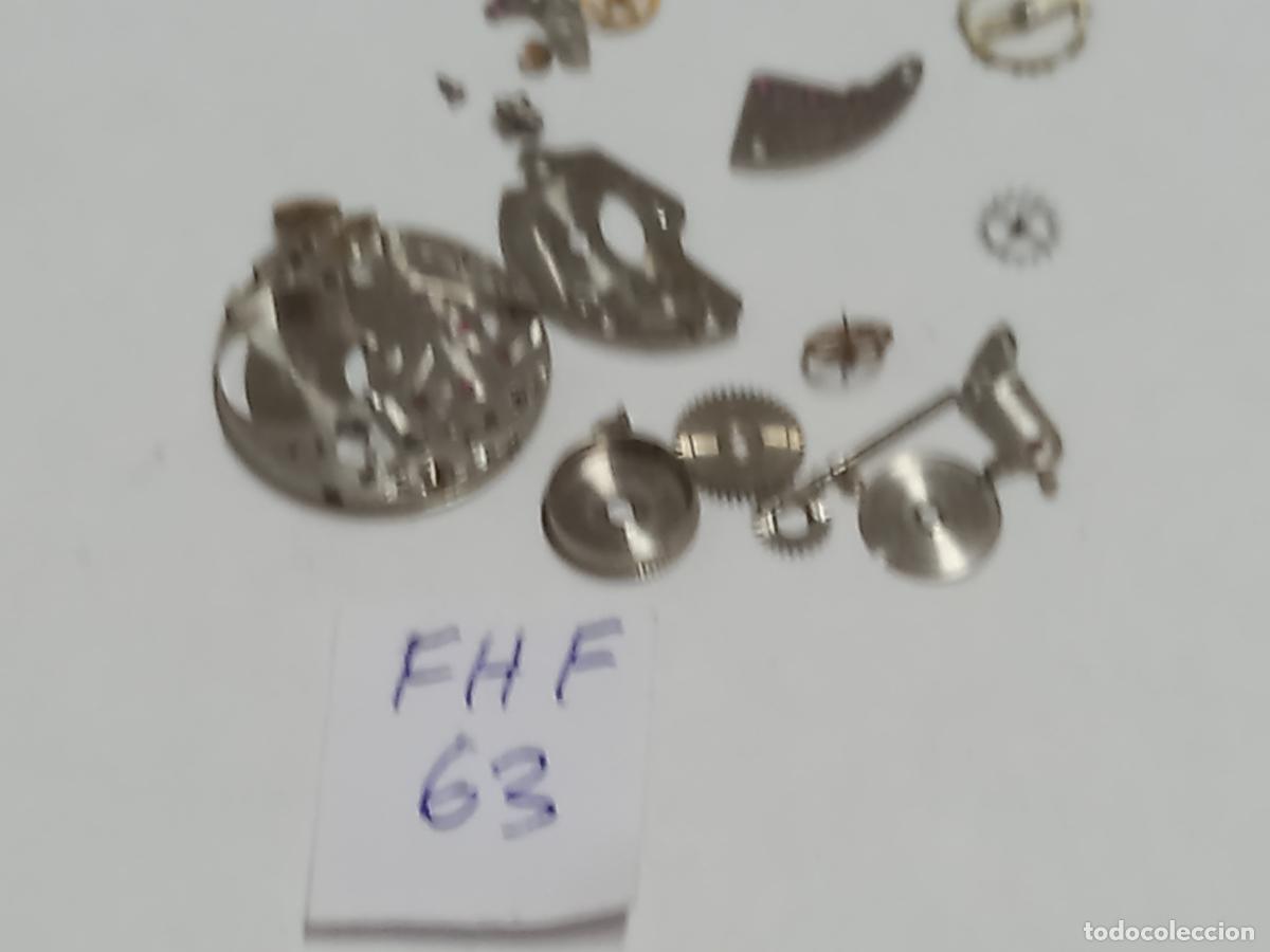 Recambios de relojes: Fhf 63, restos de mecanismo - Foto 2