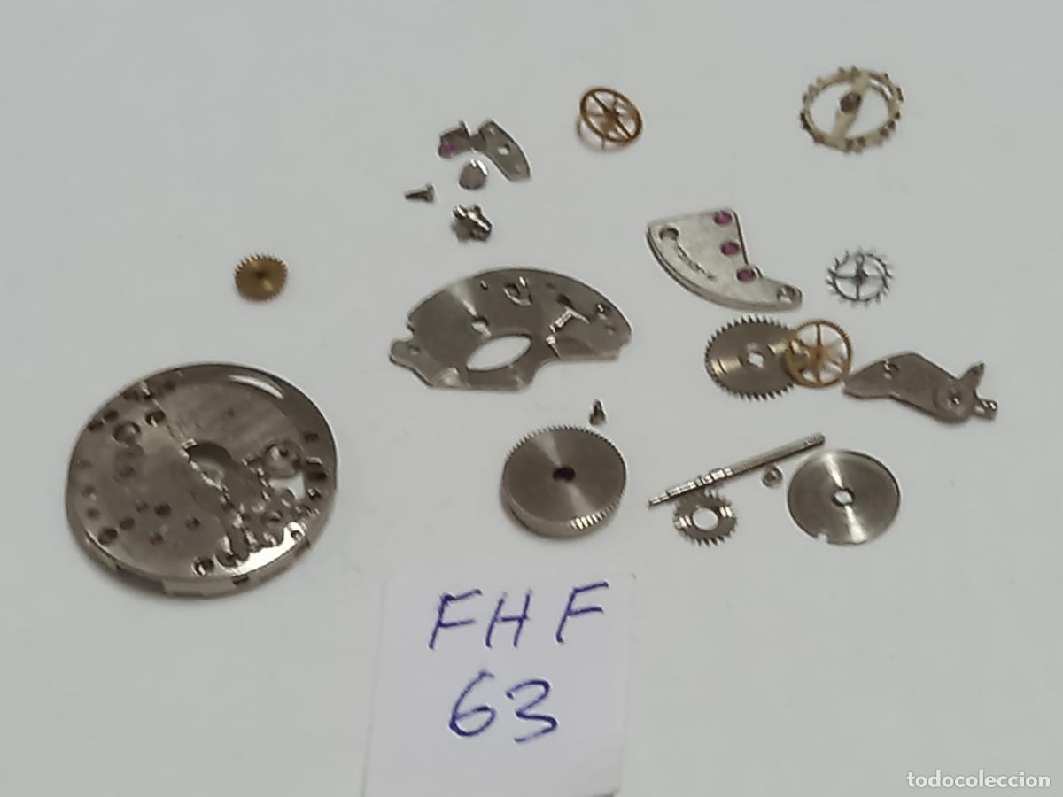 Recambios de relojes: Fhf 63, restos de mecanismo - Foto 1
