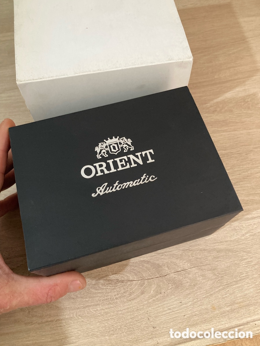 Recambios de relojes: Estuche reloj orient autom&aacute;tico a estrenar - Foto 2