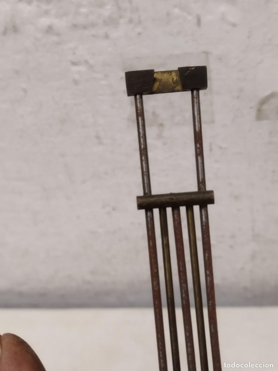 Recambios de relojes: Antiguo gran p&eacute;ndulo de reloj modernista. - Foto 8
