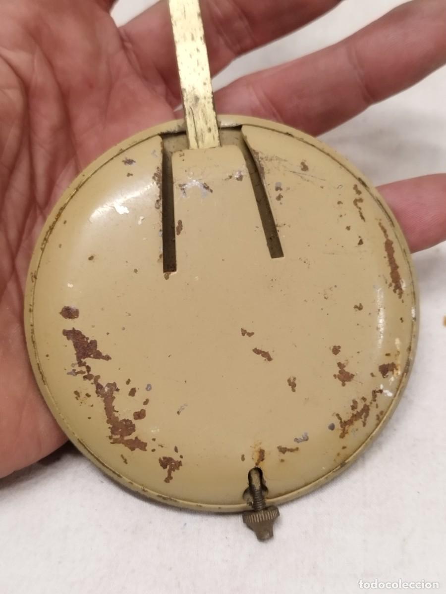 Recambios de relojes: Antiguo gran p&eacute;ndulo de reloj. - Foto 6