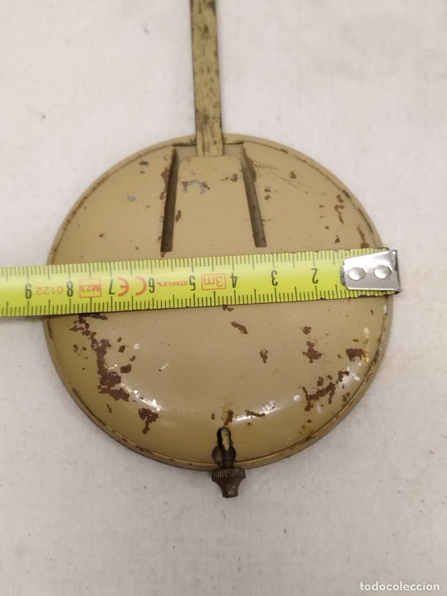 Recambios de relojes: Antiguo gran p&eacute;ndulo de reloj. - Foto 11