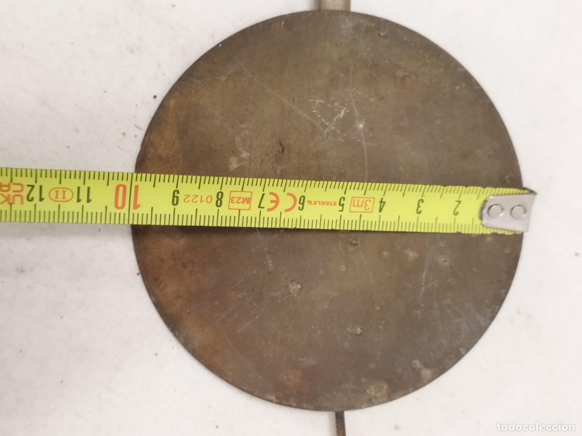 Recambios de relojes: Antiguo gran p&eacute;ndulo de reloj. - Foto 13