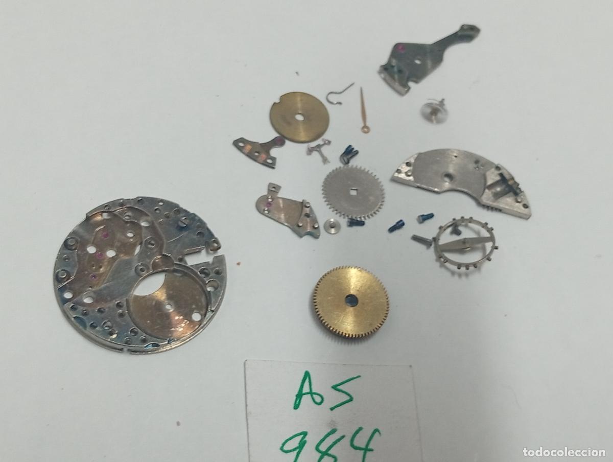 Recambios de relojes: As 984, restos de mecanismo - Foto 2