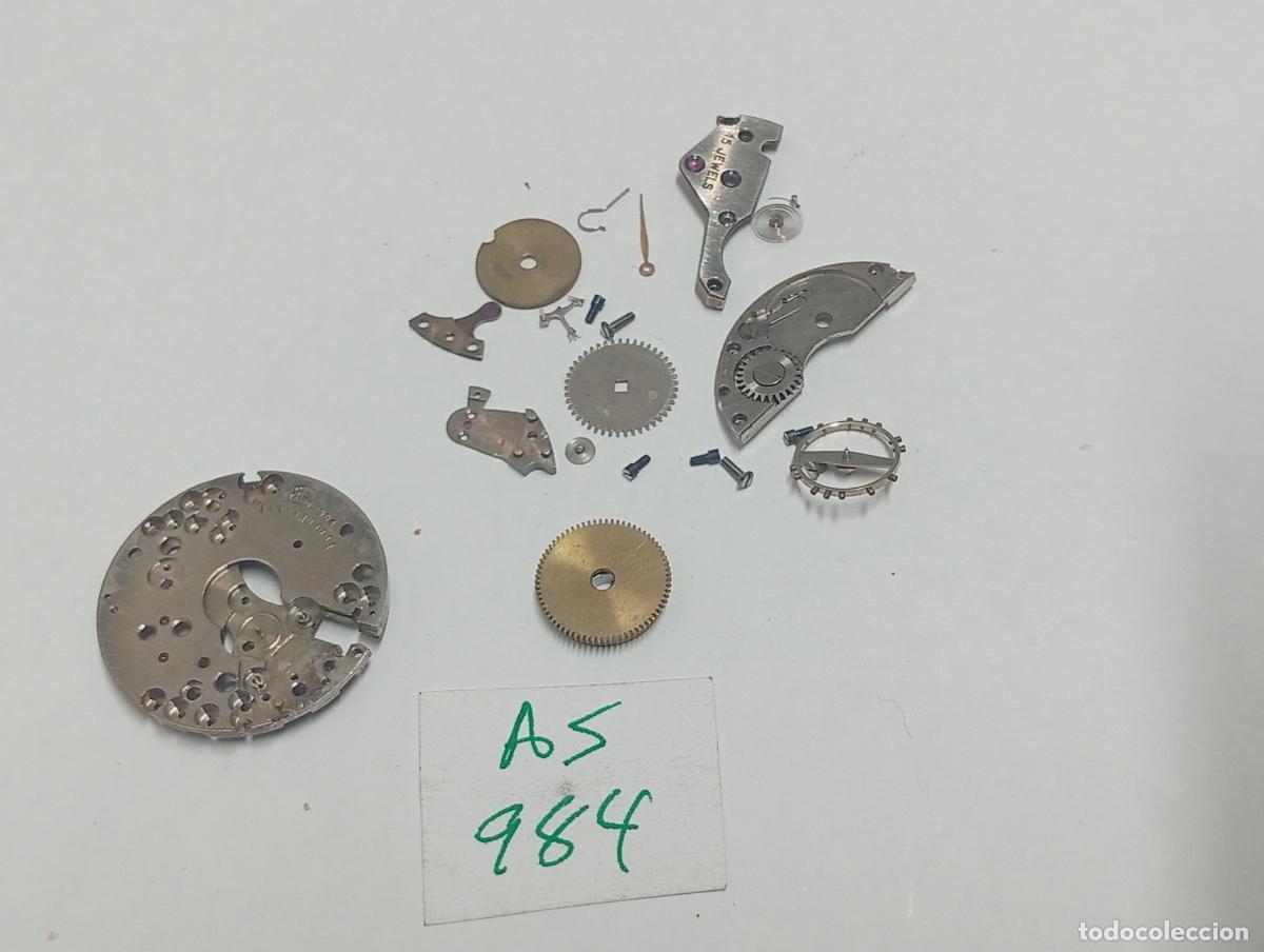 Recambios de relojes: As 984, restos de mecanismo - Foto 1