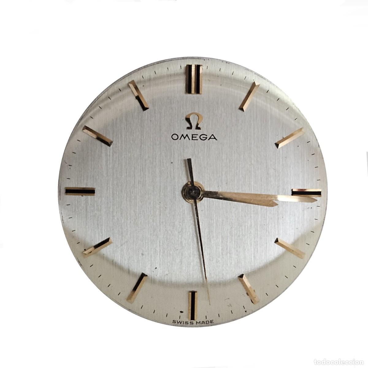 Spare Parts for Watches: MAQUINARIA RELOJ OMEGA 286 &Omega;-17 JEWELS-CALIBRE-ESFERA-AGUJAS-TIJA-CORONA-A&Ntilde;OS 60-HOMBRE