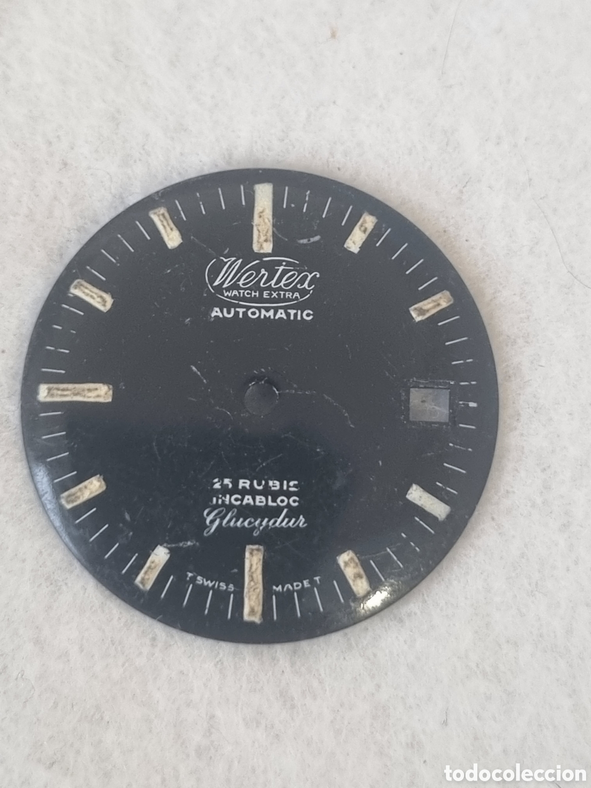 Recambios de relojes: Wertex glucydur autom&aacute;tico esfera reloj 1E - Foto 2