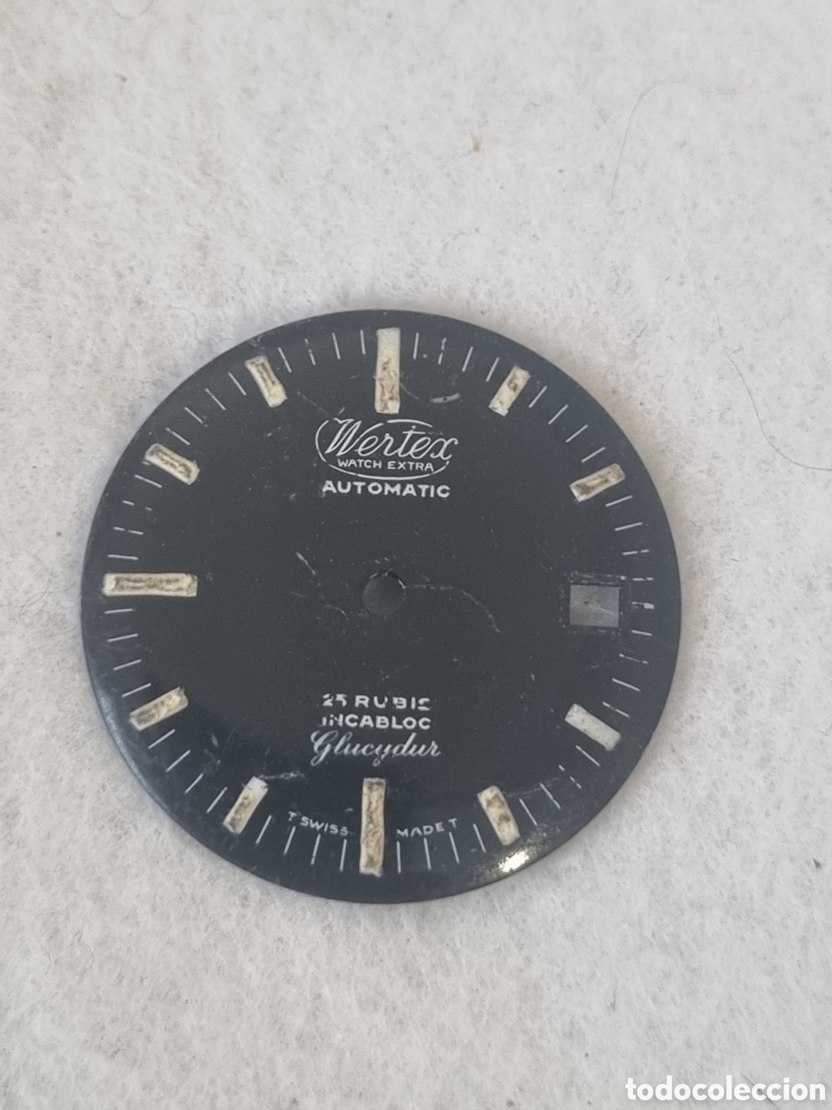 Recambios de relojes: Wertex glucydur autom&aacute;tico esfera reloj 1E - Foto 1