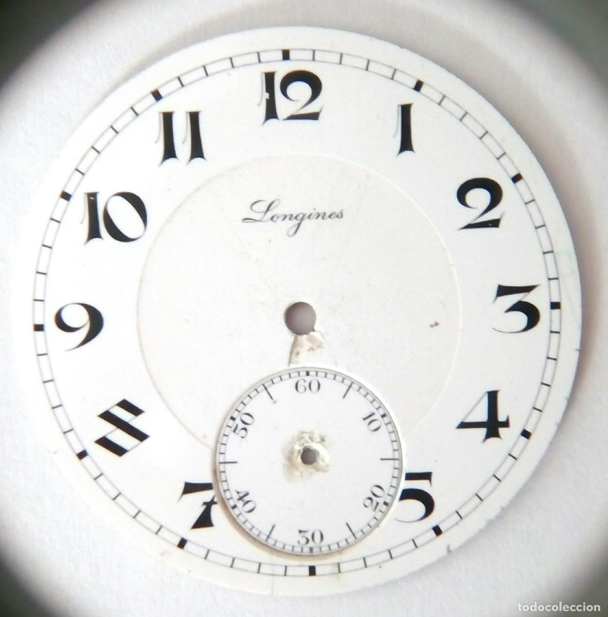 Recambios de relojes: ⏰ ESFERA RELOJ BOLSILLO LONGINES. - Foto 1