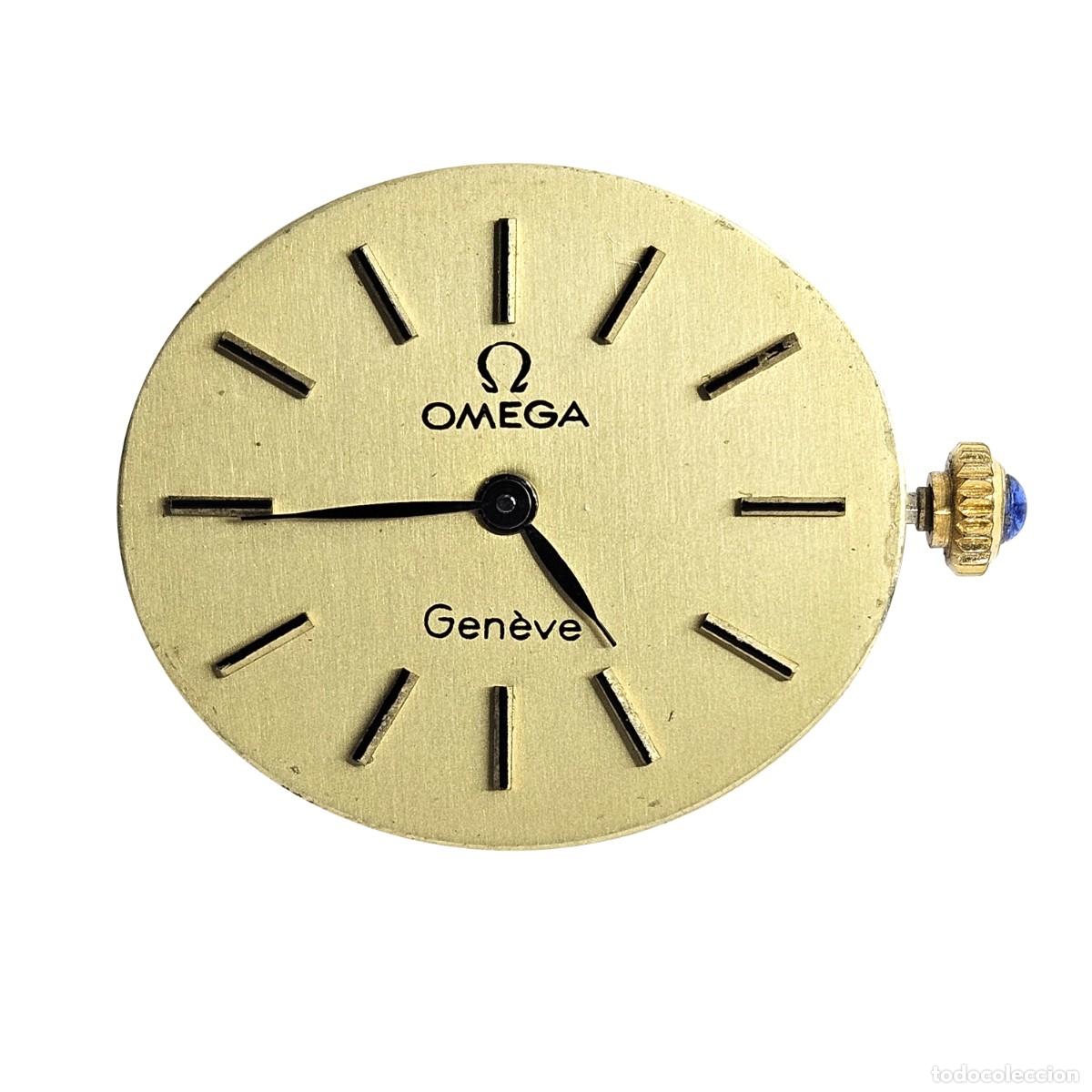 Ricambi di orologi: MAQUINARIA RELOJ OMEGA GENEVE 625-&Omega;-CALIBRE-ESFERA-AGUJAS-TIJA-CORONA ZAFIRO-17 JEWELS-A&Ntilde;OS 70