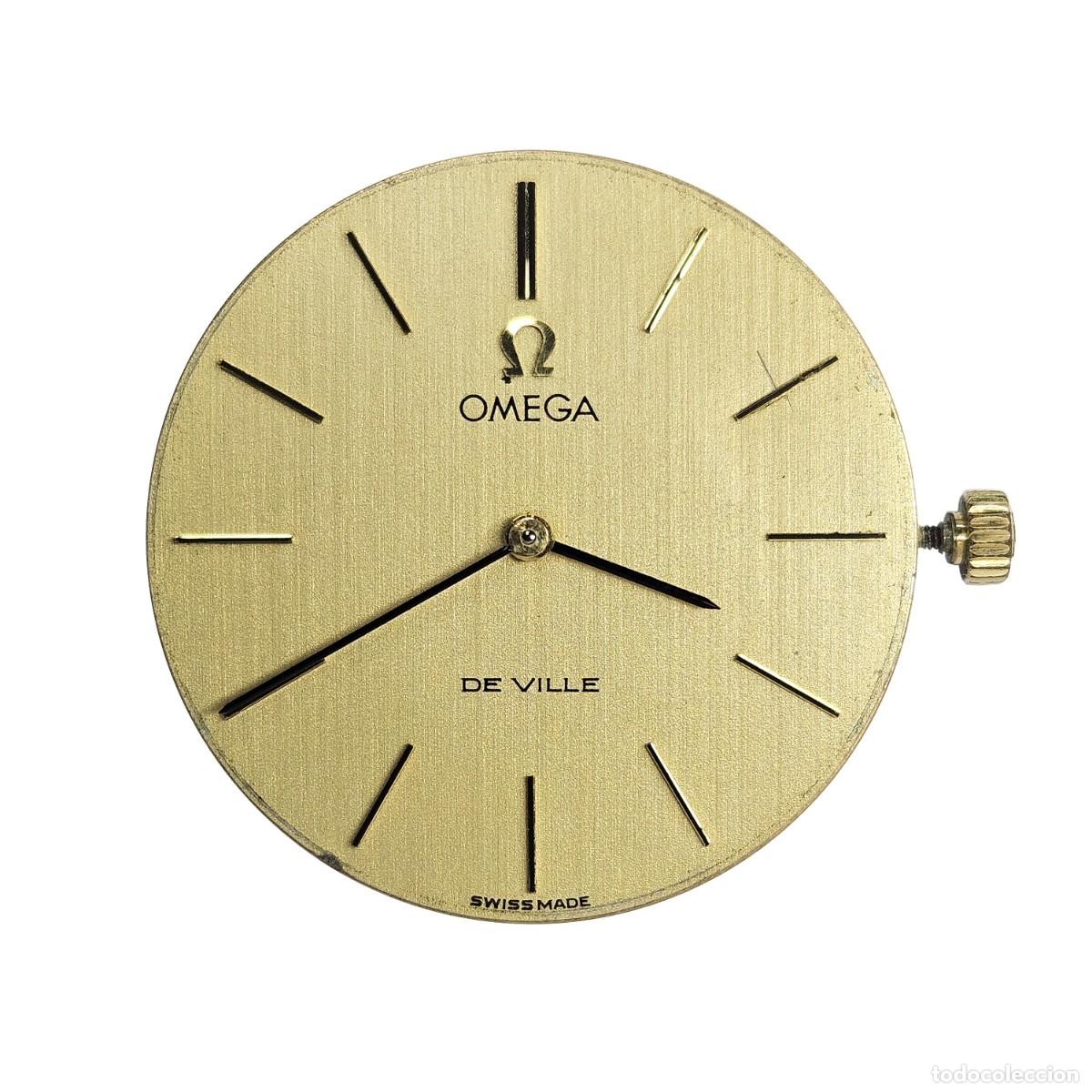 Ricambi di orologi: MAQUINARIA RELOJ OMEGA DE VILLE 620-&Omega;-1-CALIBRE-SWISS-ESFERA-AGUJAS-TIJA-CORONA-A&Ntilde;OS 60-HOMBRE