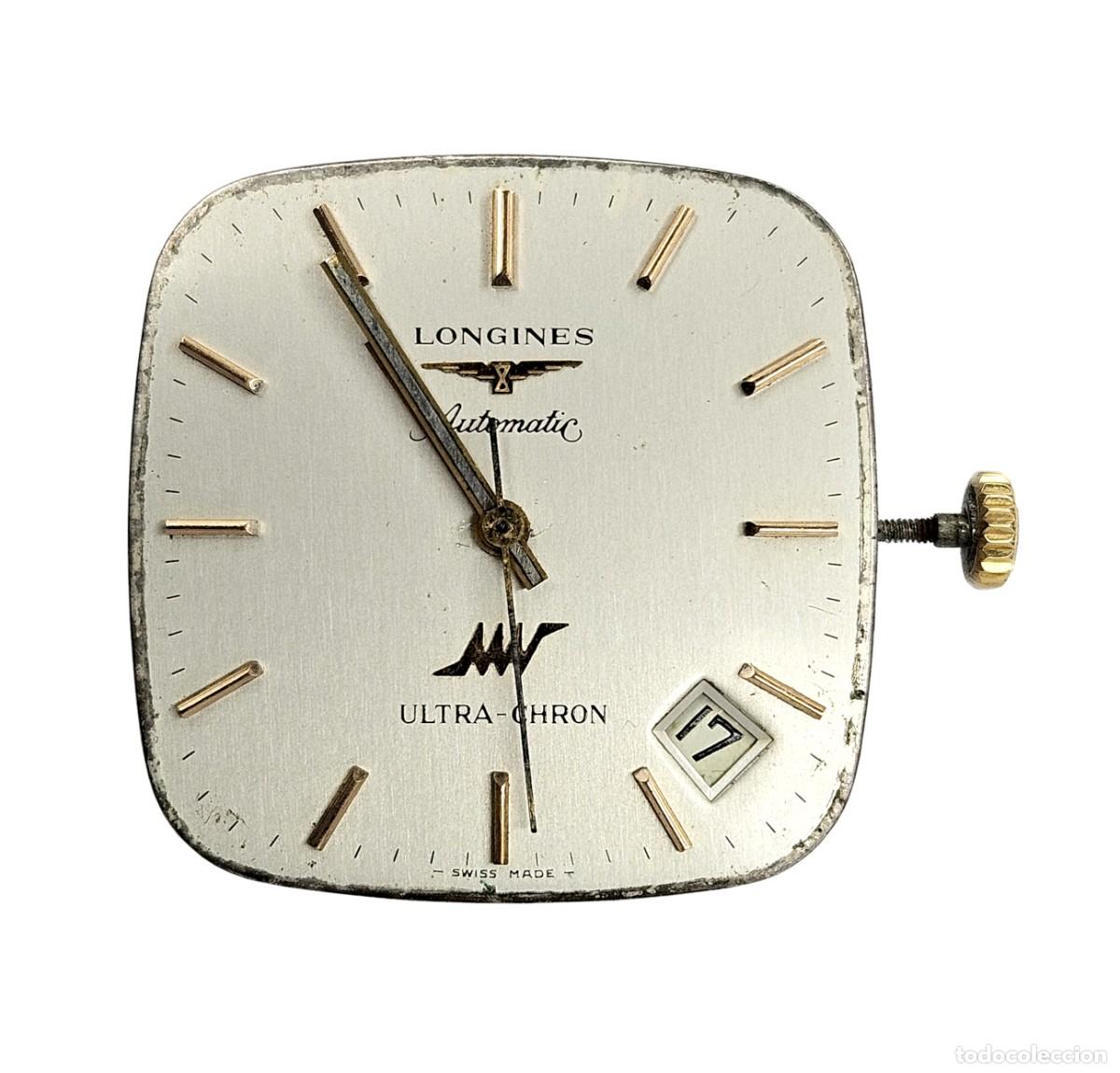 Ricambi di orologi: MAQUINARIA RELOJ LONGINES 431 AUTOMATICO ULTRA-CHRON-CALIBRE-ESFERA-TIJA-CORONA-AGUJASA&Ntilde;OS 60-HOMBRE