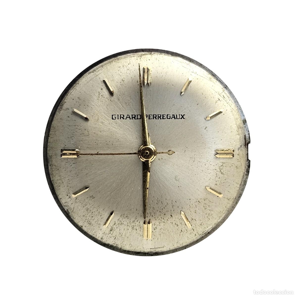Ricambi di orologi: MAQUINARIA RELOJ AUTOM&Aacute;TICO GIRARD PERREGAUX 47BF 457-CALIBRE ETA 1256-BATA-PLEXI-A&Ntilde;OS 50-HOMBRE
