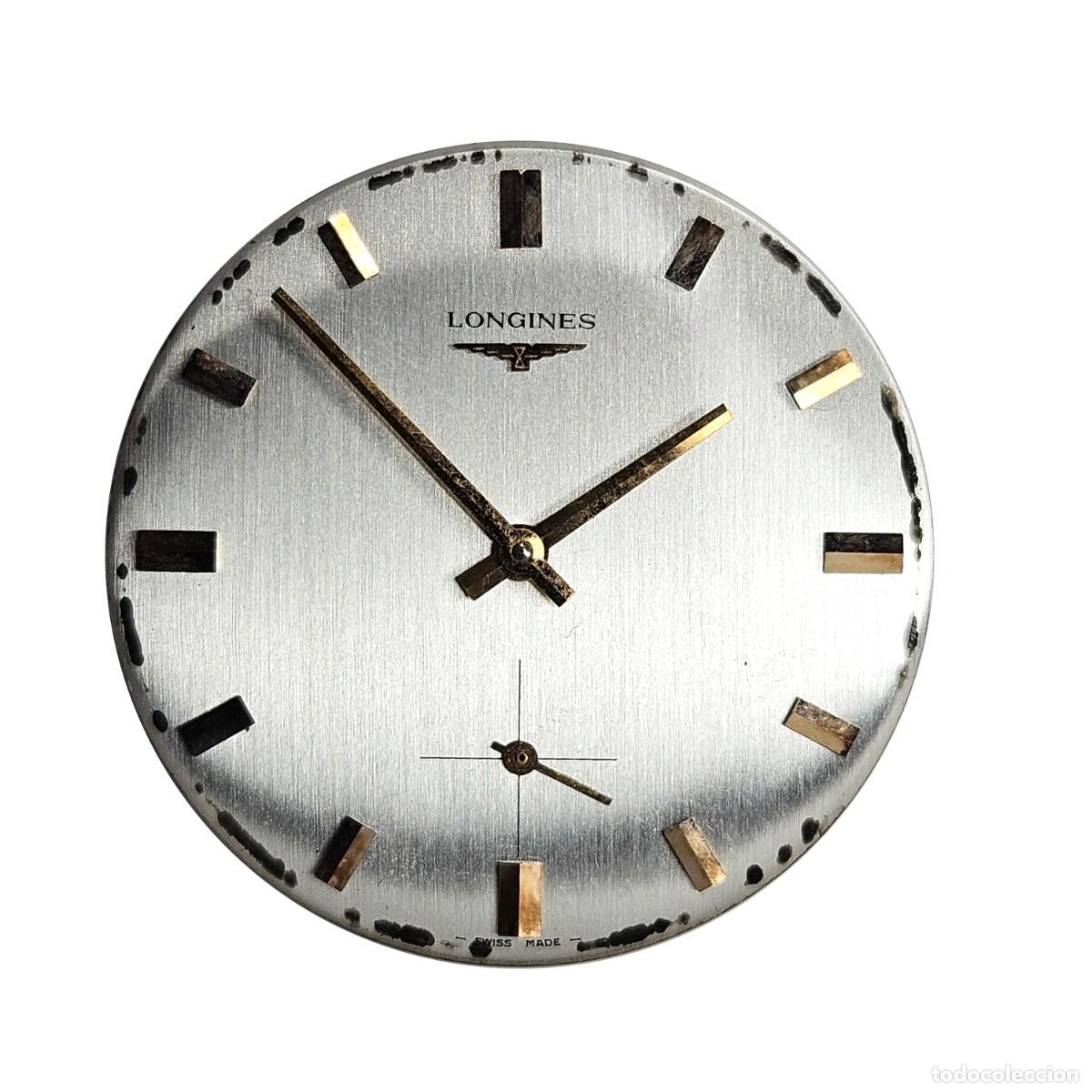 Ricambi di orologi: MAQUINARIA RELOJ LONGINES 490-CALIBRE-SWISS-17 JEWELS-ESFERA-AGUJAS-CORONA-A&Ntilde;OS 60-HOMBRE