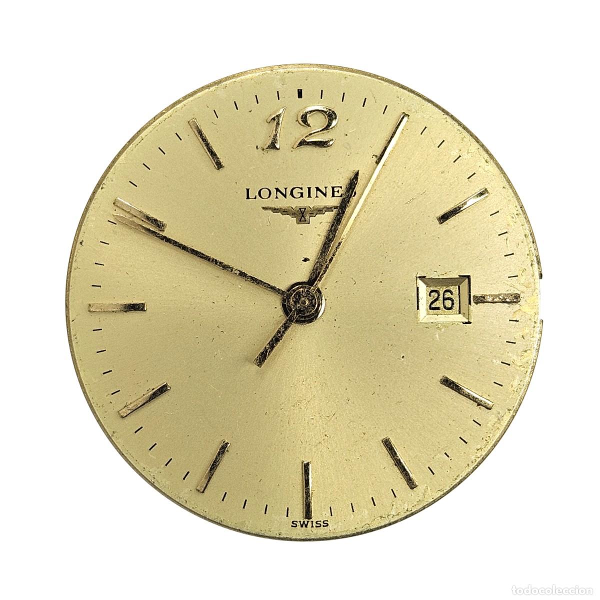 Recambios de relojes: MAQUINARIA RELOJ-LONGINES QUARTZ L.250.2-CALIBRE-ETA 956.112-ESFERA-AGUJAS-CALENDARIO