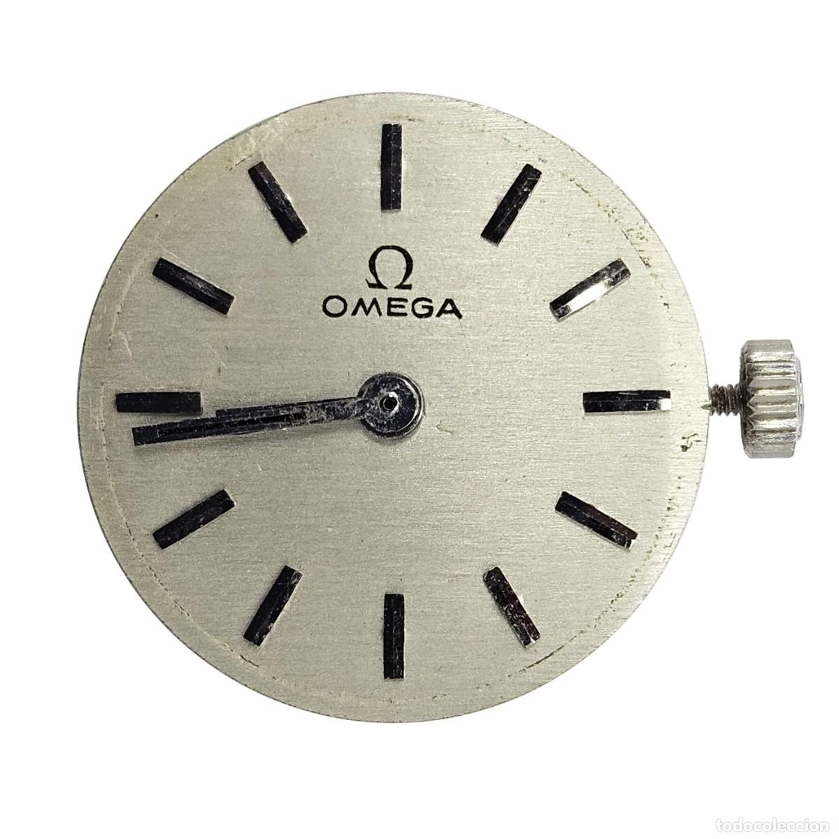 Pi&egrave;ces de rechange de montres et horloges: MAQUINARIA RELOJ OMEGA 630 &Omega; 1-CALIBRE-SWISS-ESFERA-AGUJAS-TIJA-CORONA &Omega;-17 JEWELS-A&Ntilde;OS 60